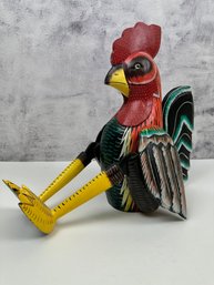 Wooden Decorative Rooster