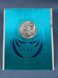 1969 Franklin Mint Peace Coin.