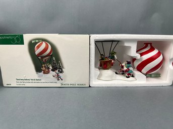 Department 56 Dash Away Delivery Hot Air Balloon.