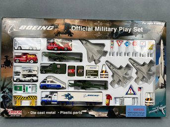 Vintage Boeing Official Military Play Set.