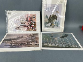 4 PNW Card Prints.