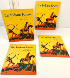 Vintage 1950s 'The Indians Knew' Children's Book Set Of 4