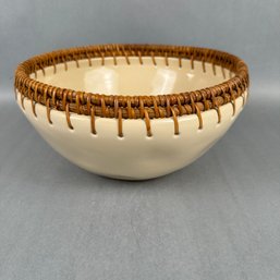 Beige  Decorative Bowl - 10.5 Round