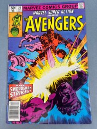 The Avengers Comic Book December 1980.
