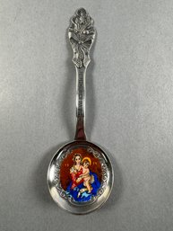 Silver Tone Souvenir Spoon -made In Germany