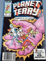 Vintage Planet Terry Comic Book July 1984.