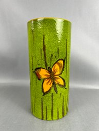 Rosenthal Netter Bitossi MCM Italian Butterfly Vase