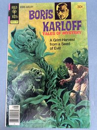 Boris Karloff Tales Of Mystery Comic Book August 1976.