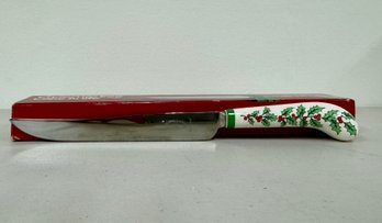 Spode Cake Knife - Christmas Tree - In Original Box