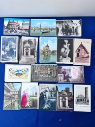Lot Of Approximately 120 Old Postcards Mostly From Europe.