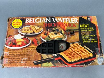 Nordic Ware Belgian Waffle Maker.