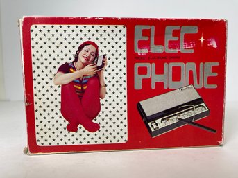 Elec Phone Pocket Electronic Organ In Box