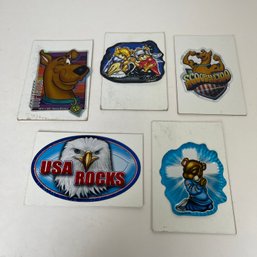 Assorted Collection Of Stickers Scooby Doo