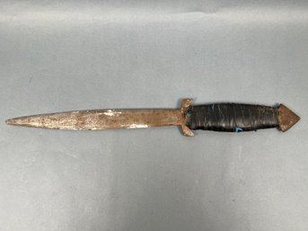 20 Inch Dagger With Electric Tape On Handle.