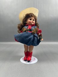 Ginny Girl, Blue And Red Cowgirl  Dress