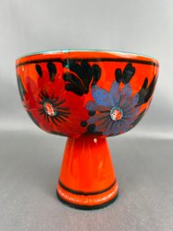 Made In Italy MCM Red Floral Compote