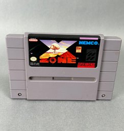 Super Nintendo X-zone Cartridge Game