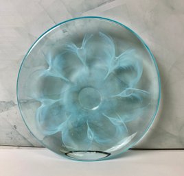 Blue White Flower Candy Dish