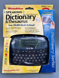 Franklin MWS-1840 Speaking Dictionary.