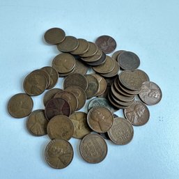 46 1940s Lincoln Pennies