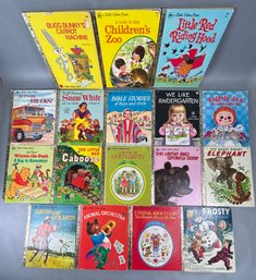 Vintage Kids Little Golden Books Lot