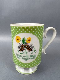 Vintage Late 60s Early 70s Coffee Cup.