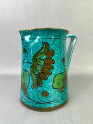 MCM Italian Blue Floral Pitcher