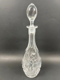 Tall Crystal Decanter.