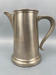 Pewter Pitcher.