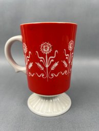 Vintage Late 60s Early 70s Coffee Cup.