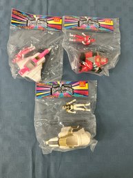 Three Sealed McDonald Power Ranger Toys
