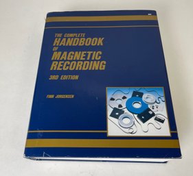 Complete Handbook Of Magnetic Recording 3rd Edition