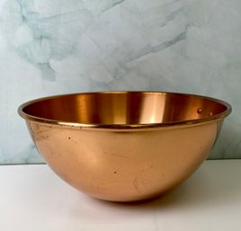 Solid Copper Bowl