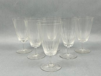 Set Of 6 Rosenthal Goldstrahlen Water Goblets