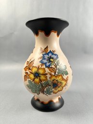 Modica Gouda Plateel Handwerk Holland Vase  #312-Local Pickup