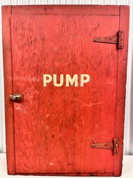 Vintage Red Pump Box/case  *Local Pickup Only*