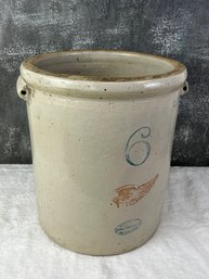 Vintage Red Wing 6 Gallon Stone Crock