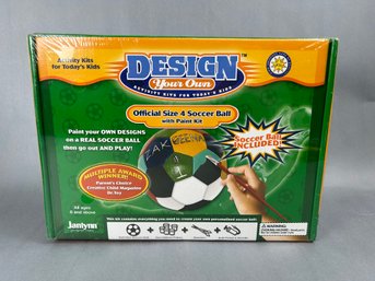 Design Your Own Activity Soccer Ball Kit Sealed