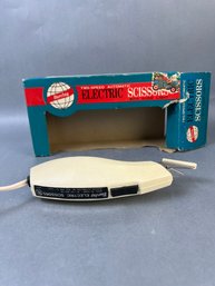 Vintage Barclay 2 Speed Electric Scissors.