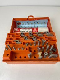 Sears Craftsman Router Bit Set INCOMPLETE