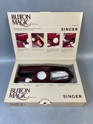 Vintage Singer Button Magic Button Sewer.