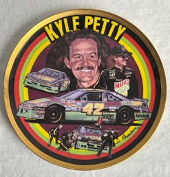 Vintage Kyle Petty Decorative Collectible Plate