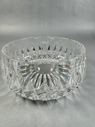 Cut Crystal Round Bowl - 6.5 Inch Round -Local Pickup