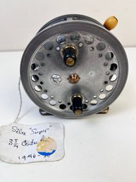 Hardy Bros. Ltd England Super Silex 3 3/4 Centre Pin Fly Reel.