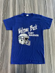 Champion Curt Warner Seahawks T Shirt - Size M