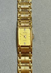 Vintage Elgin Gold Tone Quartz Watch