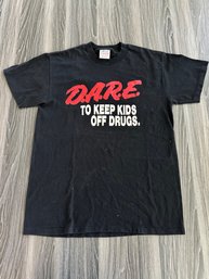 Vintage D.A.R.E. To Keep Kids Off Drugs T Shirt - Size M