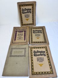 Lot Of 5 Early 20th Century Arts And Self Improvement Magazines.