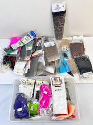 Box Of Fly Tying Supplies  *Local Pickup Only*