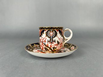 Royal Crown Derby Old Imari Demitasse Cup And Saucer